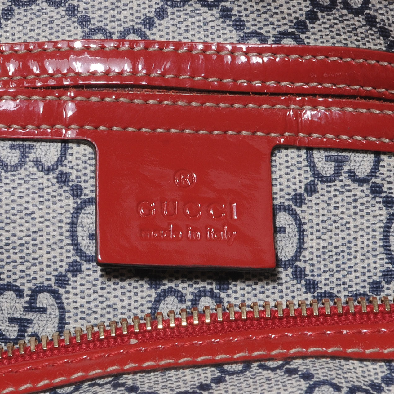 GG Plus Monogram Tattoo Heart Medium Joy Boston Red