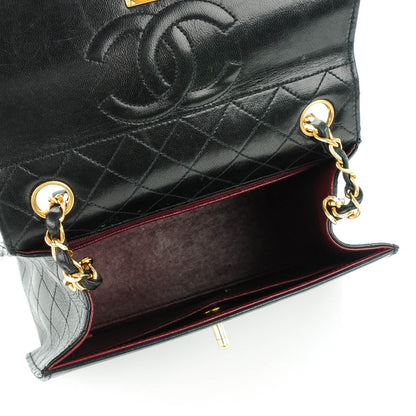 Chanel Lambskin Quilted Small Shoulder Bag Black 5 of 8