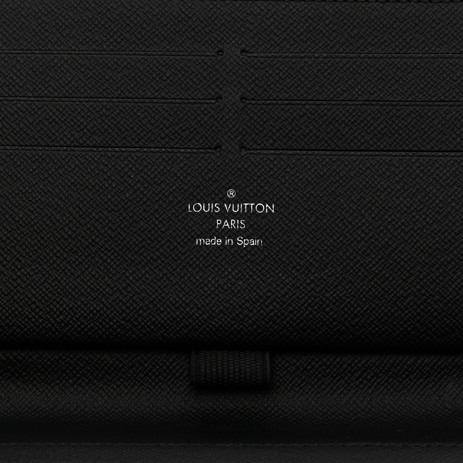 Louis Vuitton Damier Graphite Rope Zippy Organizer Wallet Blue 6 of 8