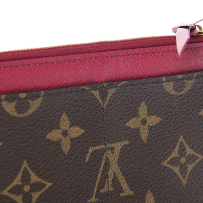 Louis Vuitton Monogram Zipped Card Holder Fuchsia 5 of 7