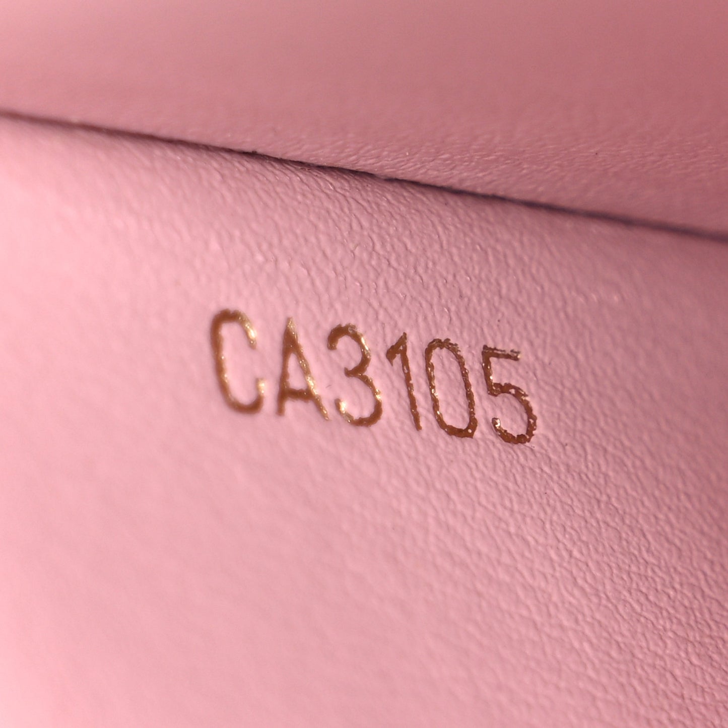 Damier Ebene Caissa Card Holder Rose Ballerine
