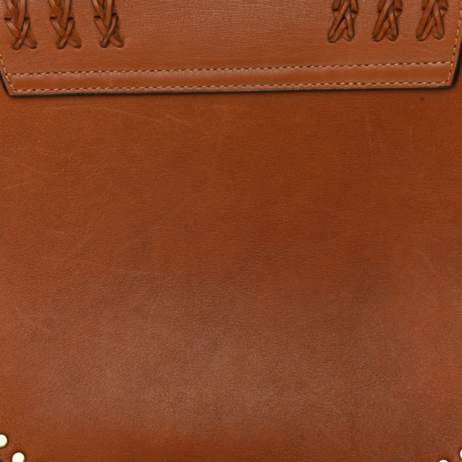 Chloe Calfskin Braided Small Hudson Shoulder Bag Caramel 16 of 17