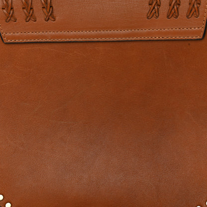Chloe Calfskin Braided Small Hudson Shoulder Bag Caramel 16 of 17