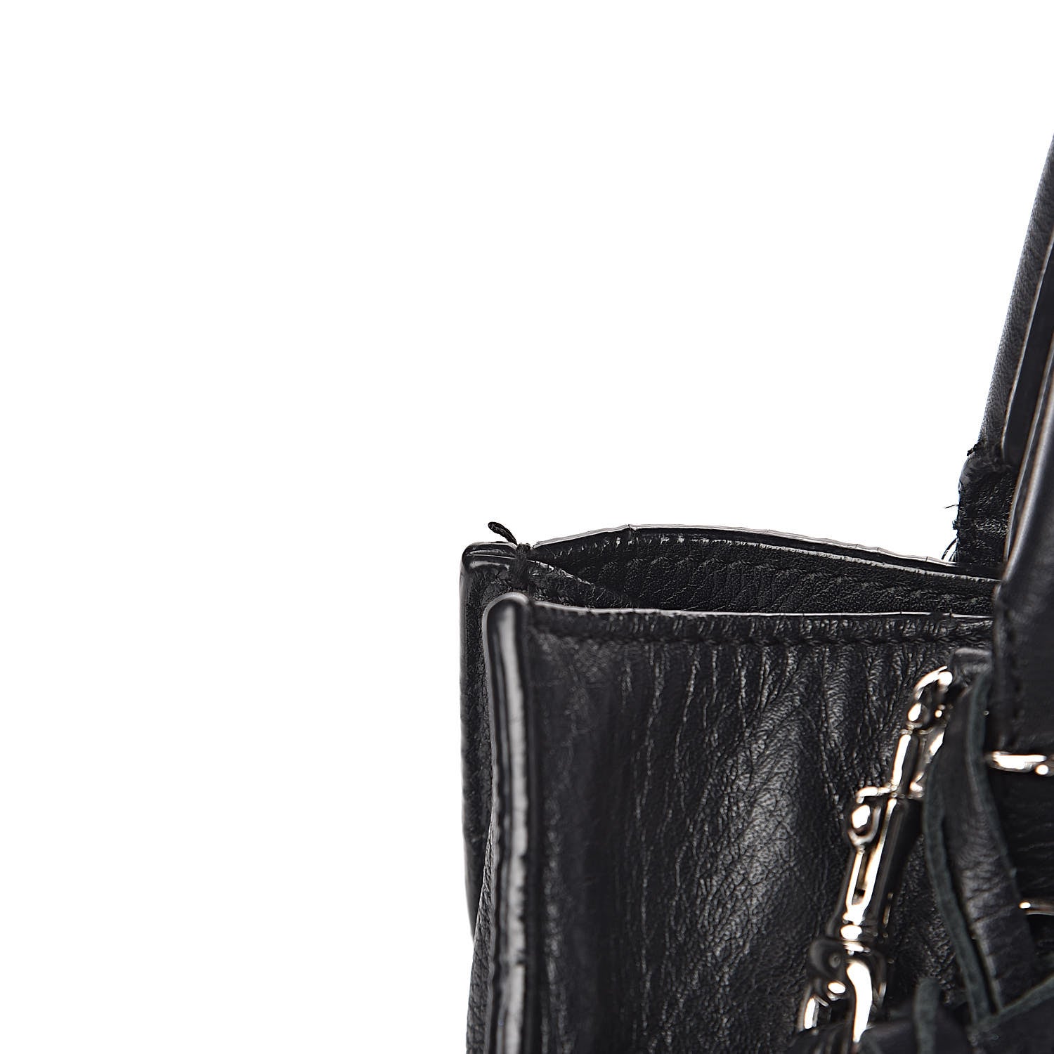 Balenciaga Calfskin Papier Mini A4 Tote Black 8 of 11