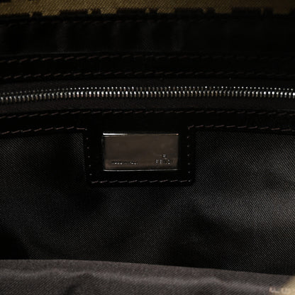 Fendi Zucchino Vitello Mama Baguette Testa di Moro Beige 6 of 9