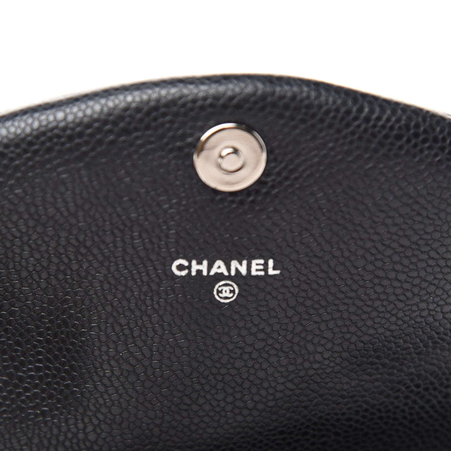 Caviar Half Moon Wallet On Chain WOC Black