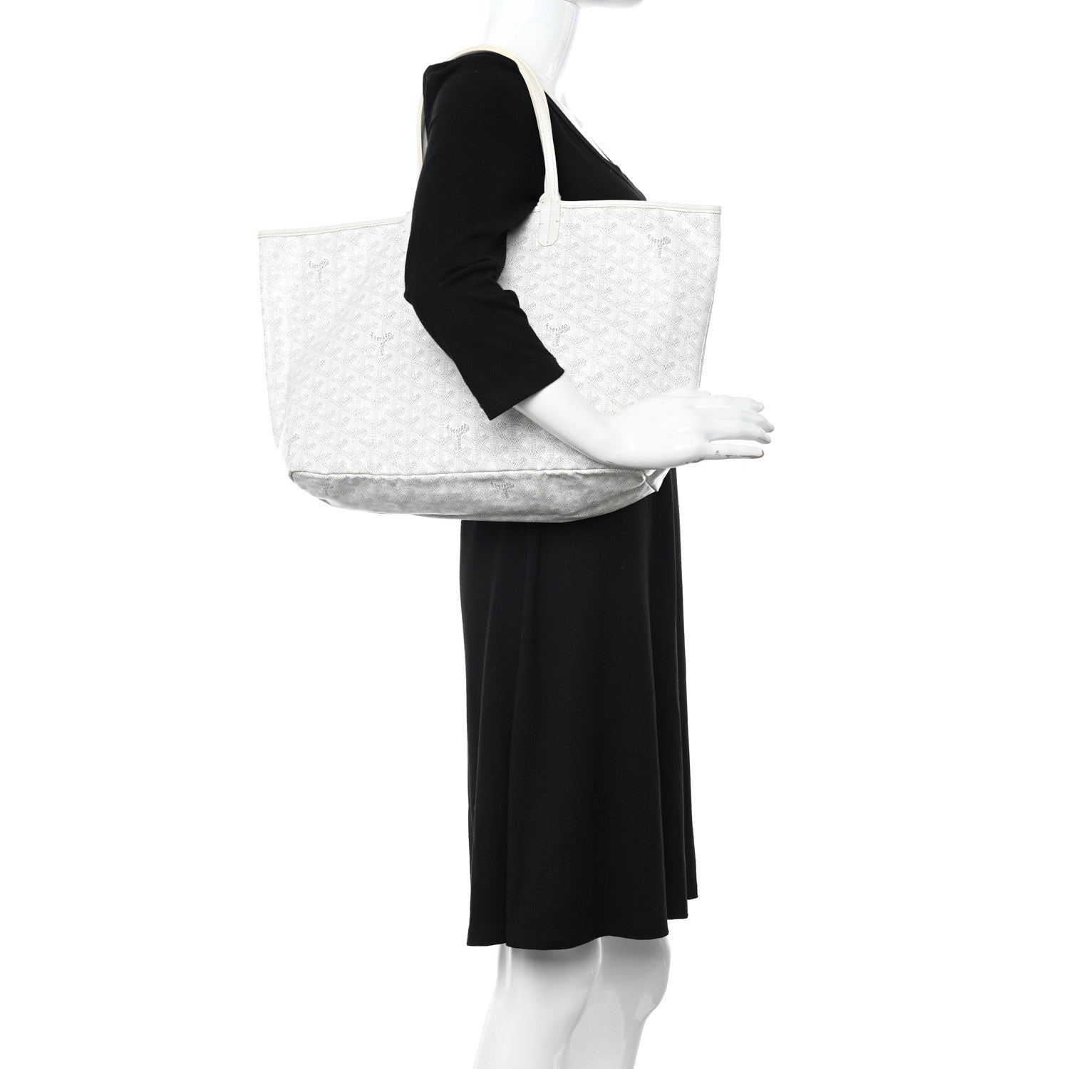 Goyard Goyardine Saint Louis PM White 2 of 17