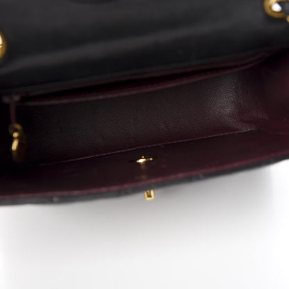 Chanel Lambskin Quilted Mini Square Flap Black 4 of 12