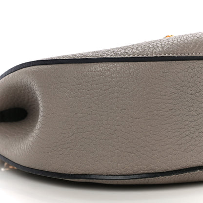 Chloe Grained Lambskin Mini Drew Shoulder Bag Motty Grey 8 of 9