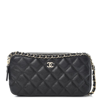 Chanel Caviar Quilted Small Clutch With Chain Black 1 of 13
