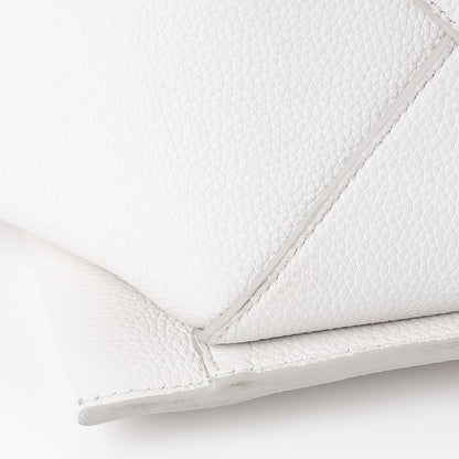 Celine Baby Grained Calfskin Small Tri-Fold Bag White 11 of 16