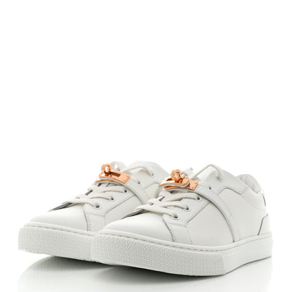 Hermes Calfskin Day Sneakers 39.5 White 3 of 9