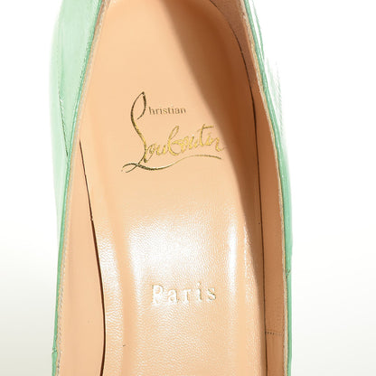 Christian Louboutin Eel Pigalle 120 Pumps 38 Pistachio 7 of 7