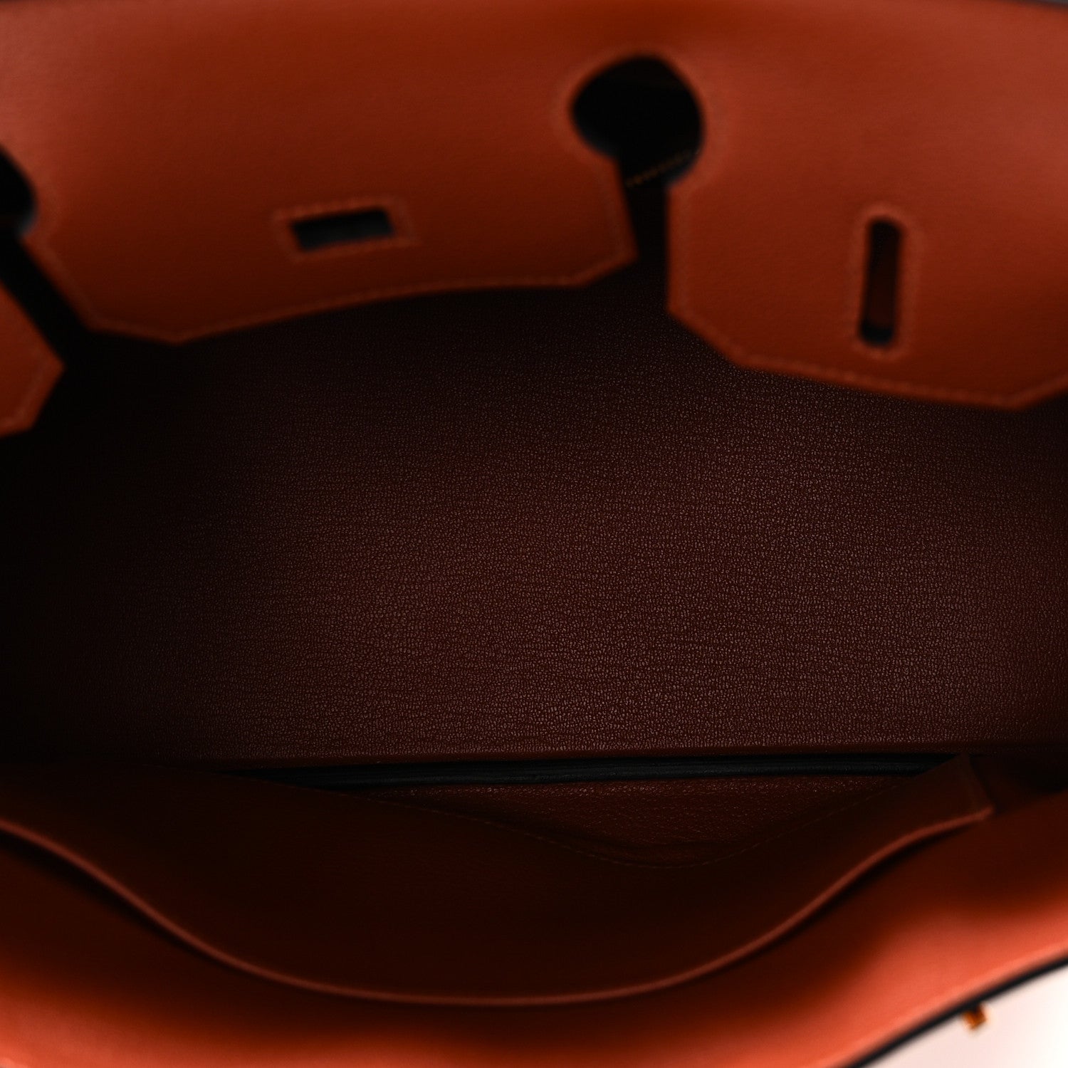 Hermes Taurillon Novillo Birkin 30 Cuivre 5 of 11