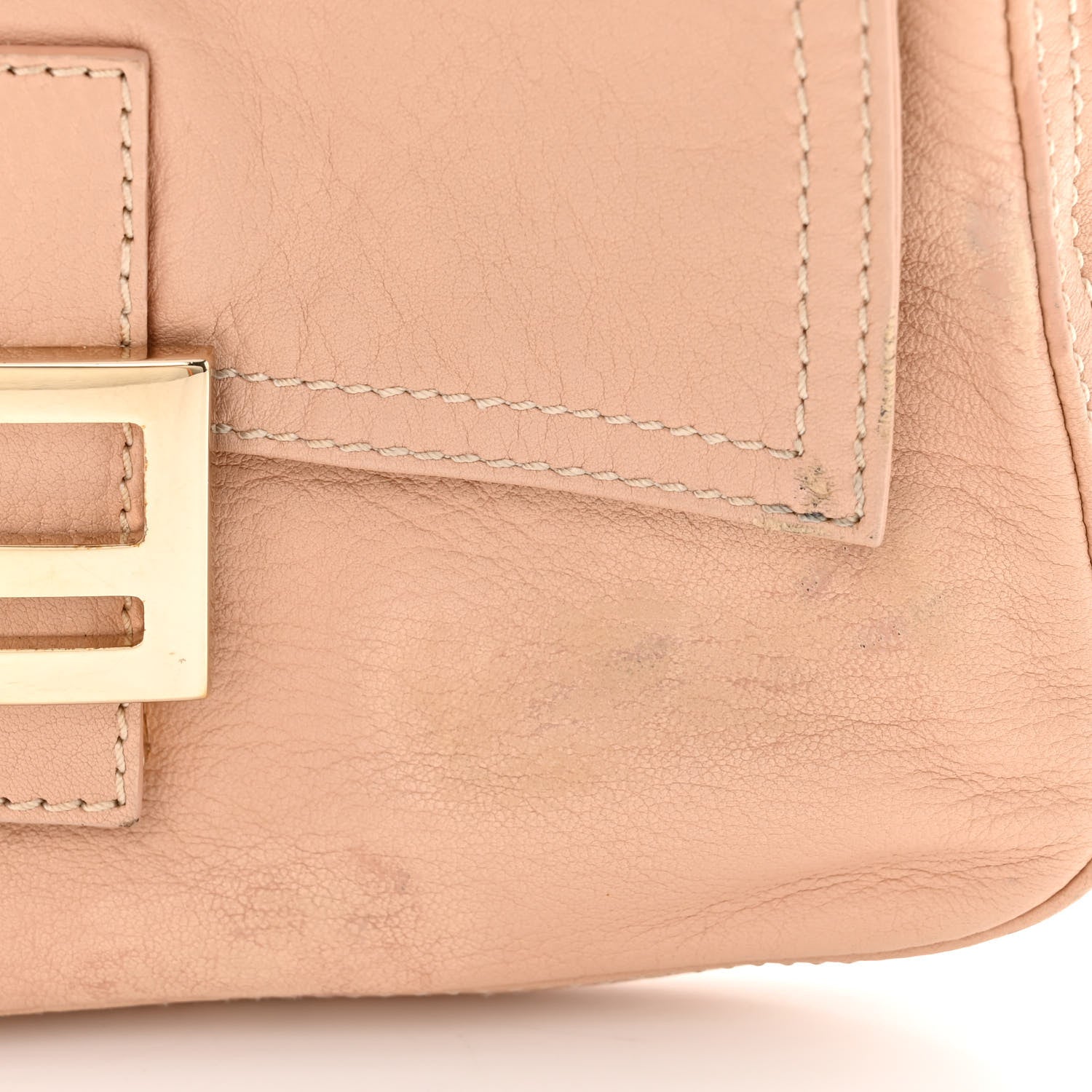 Fendi Nappa Elefante Mini Mama Baguette Beige 11 of 12