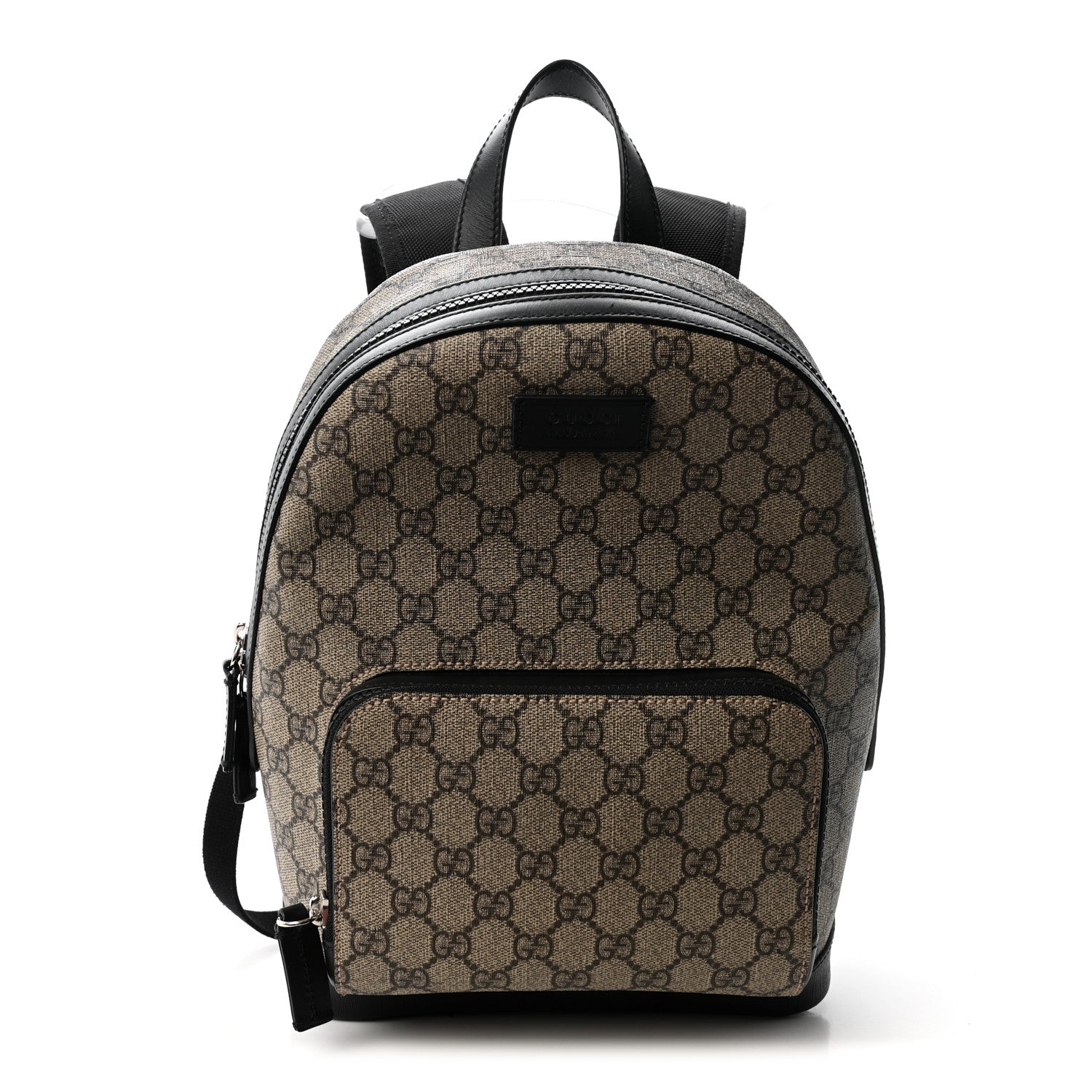 Gucci GG Supreme Monogram Small Eden Day Backpack Black 1 of 10