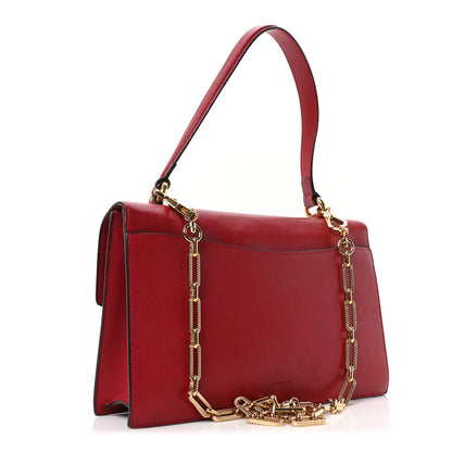 Gucci Calfskin Osiride Future Top Handle Bag Red 3 of 10