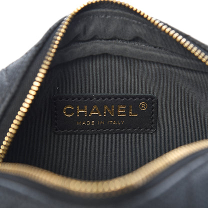 Chanel Iridescent Caviar Quilted Mini Coco Tassel Camera Case Black 6 of 10