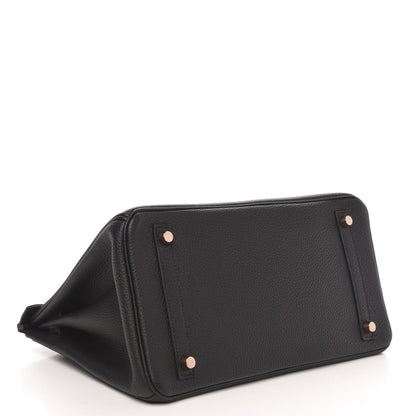Hermes Togo Birkin 30 Black 4 of 10