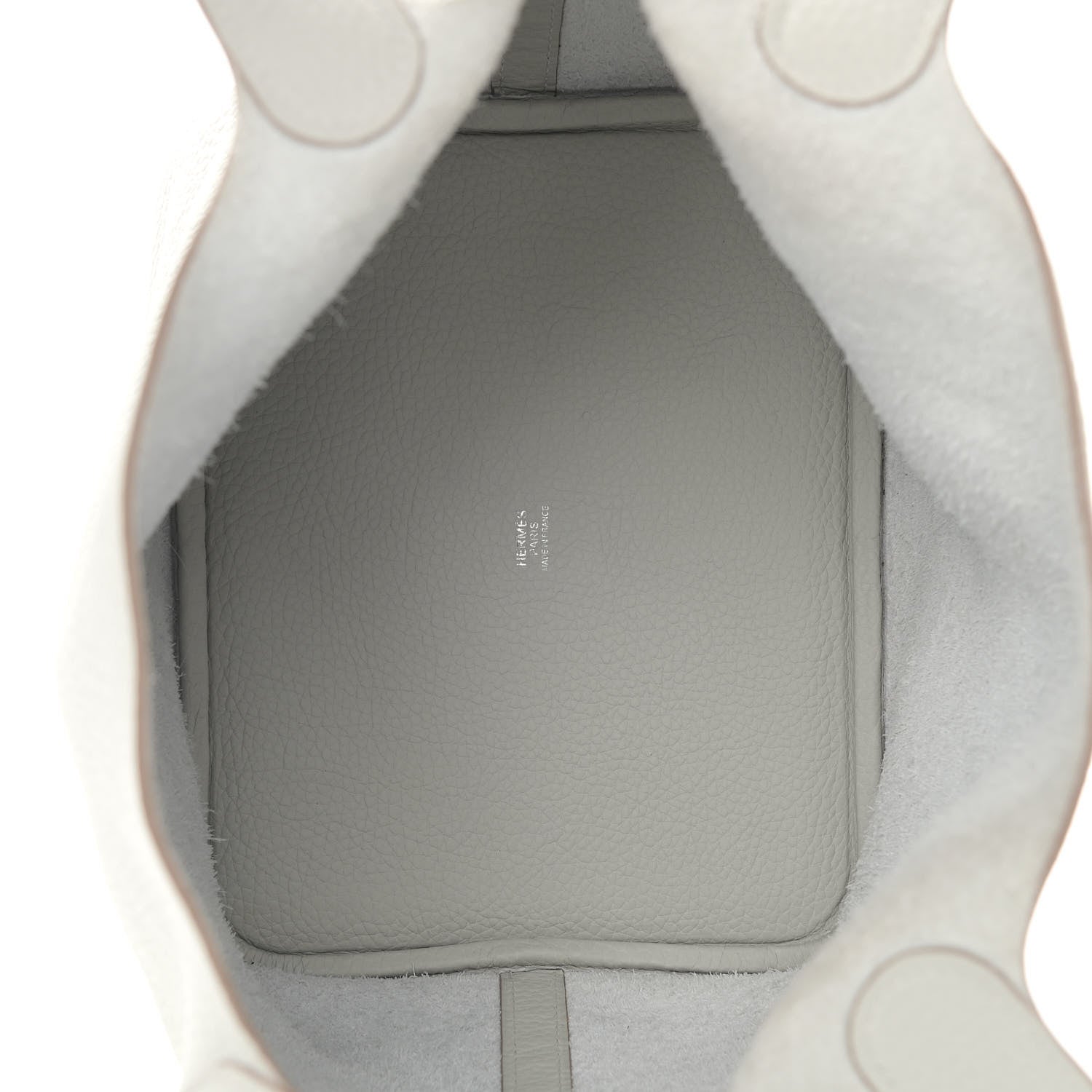 Hermes Taurillon Clemence Picotin Lock 22 MM Gris Perle 5 of 12