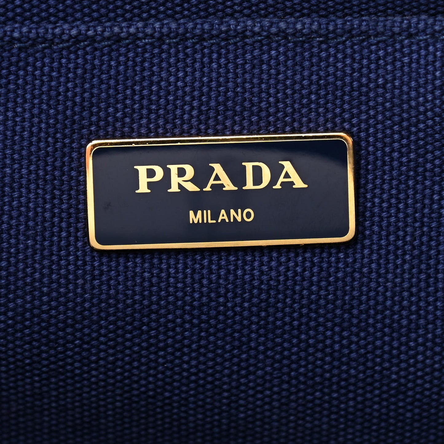 Canapa Small Logo Tote Blue