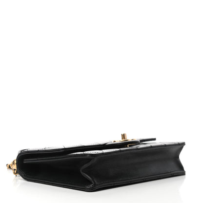 Chanel Lambskin Quilted Small Chic Pearls Flap Black 4 of 13