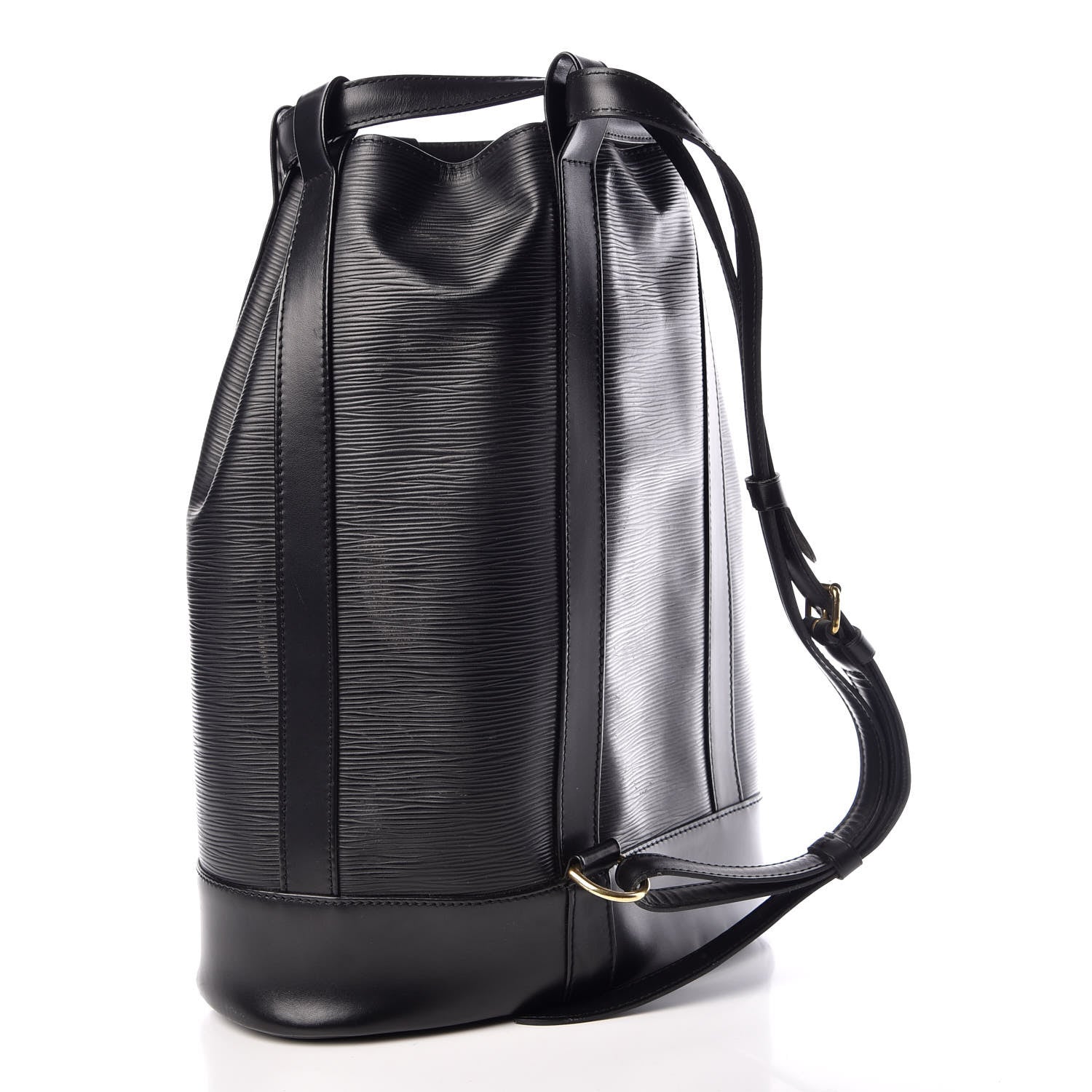 Louis Vuitton Epi Randonnee PM Black 3 of 17