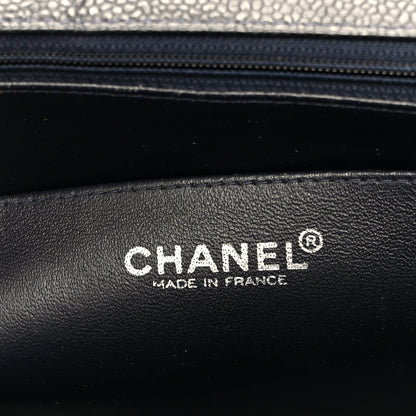 Chanel Caviar Jumbo Single Flap Black 6 of 10