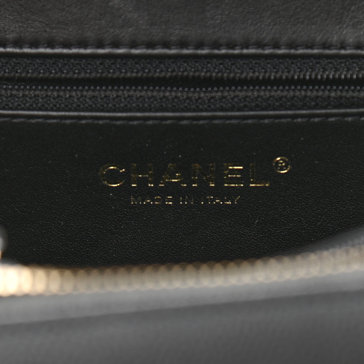 Chanel Caviar Quilted Medium CC Filigree Vanity Case Black 6 of 10