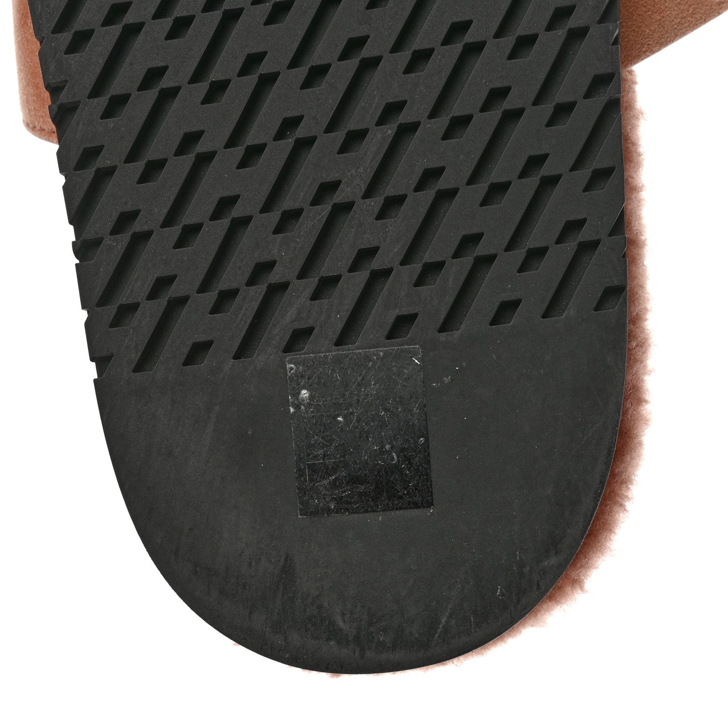 Hermes Suede Goatskin Woolskin Womens Chypre Sandals 41 Rose Aube 9 of 14