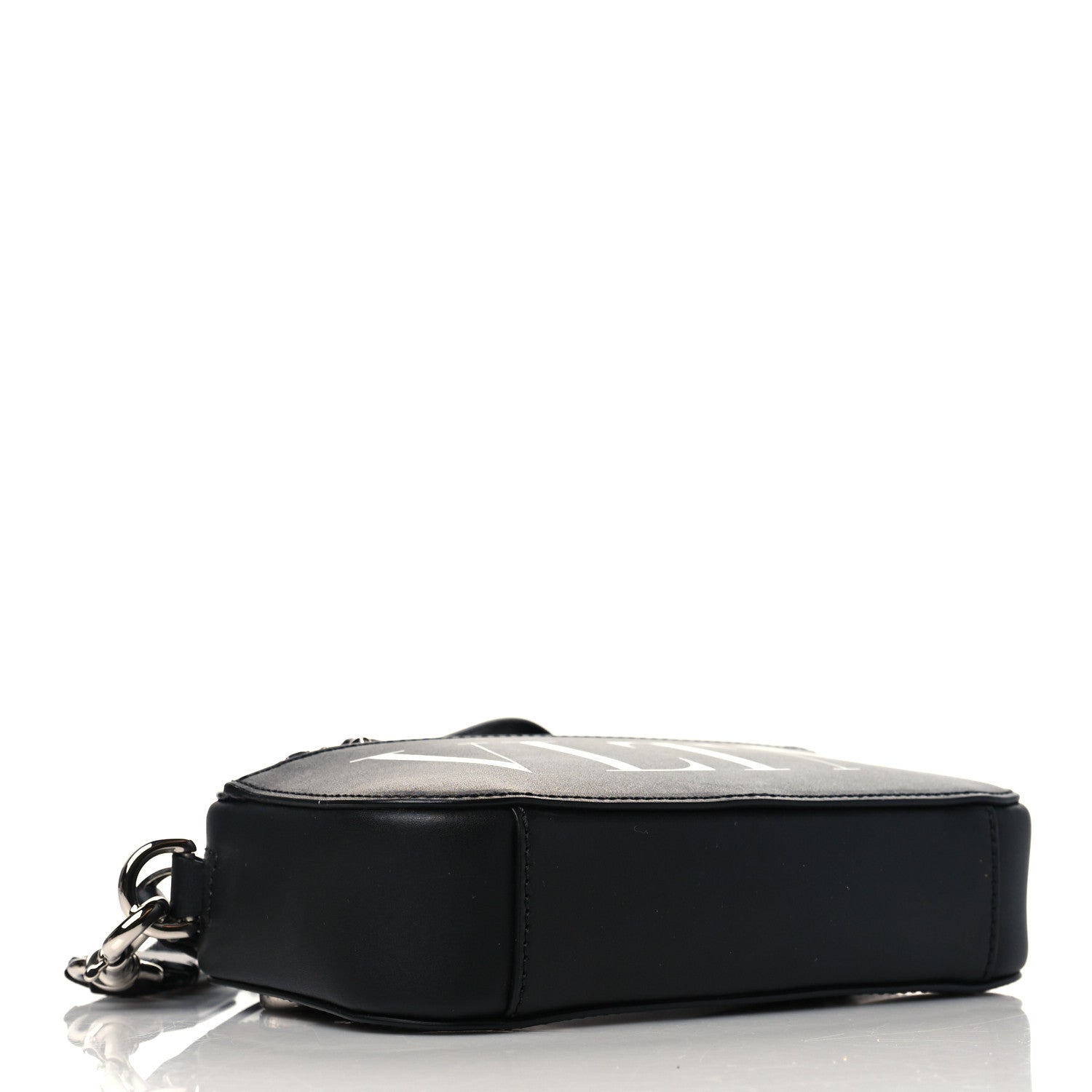 Valentino Garavani Calfskin VLTN Print Small Crossbody Bag Black 3 of 5