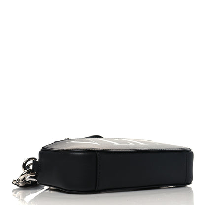 Valentino Garavani Calfskin VLTN Print Small Crossbody Bag Black 3 of 5