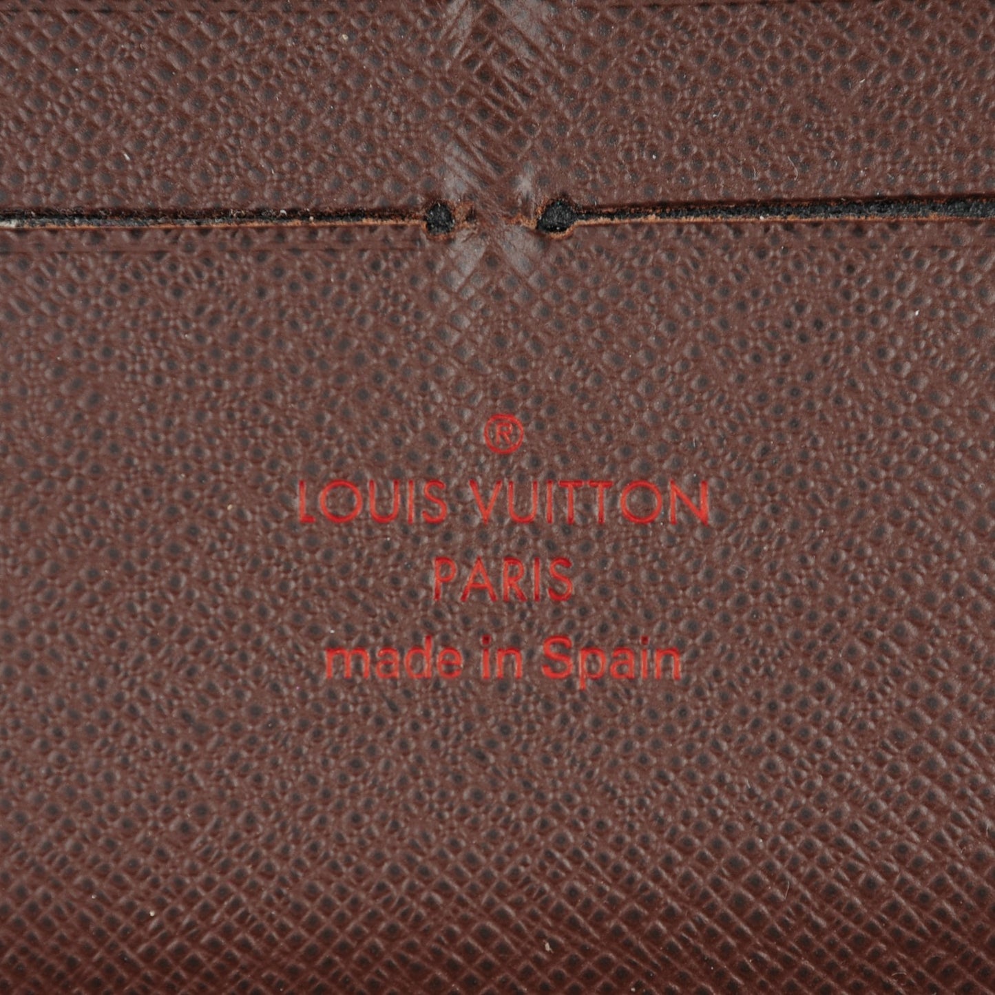 Damier Ebene Zippy Organizer Wallet