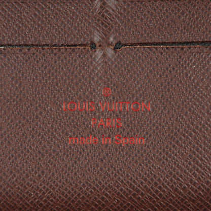 Louis Vuitton Damier Ebene Zippy Organizer Wallet 6 of 8
