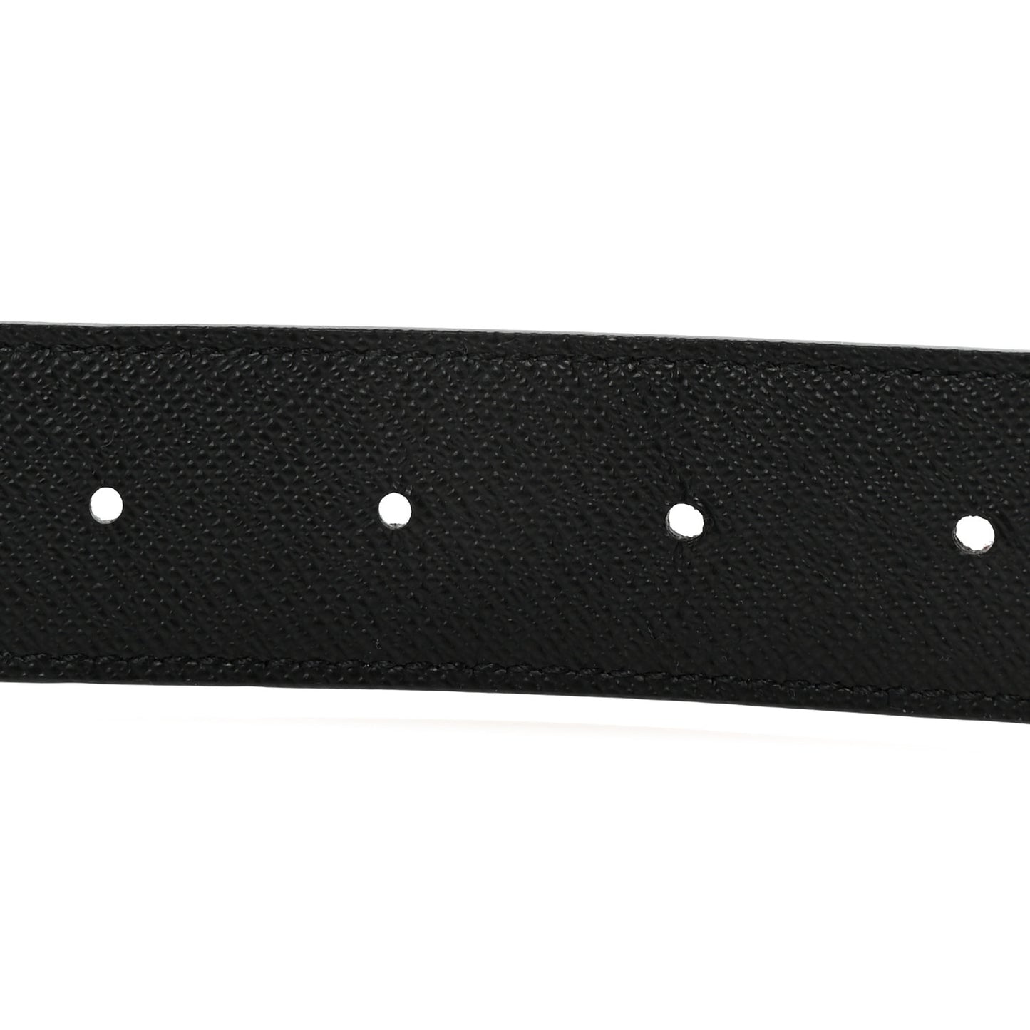 Calfskin Monogram 30mm LV Initiales Reversible Belt 90 36 Black