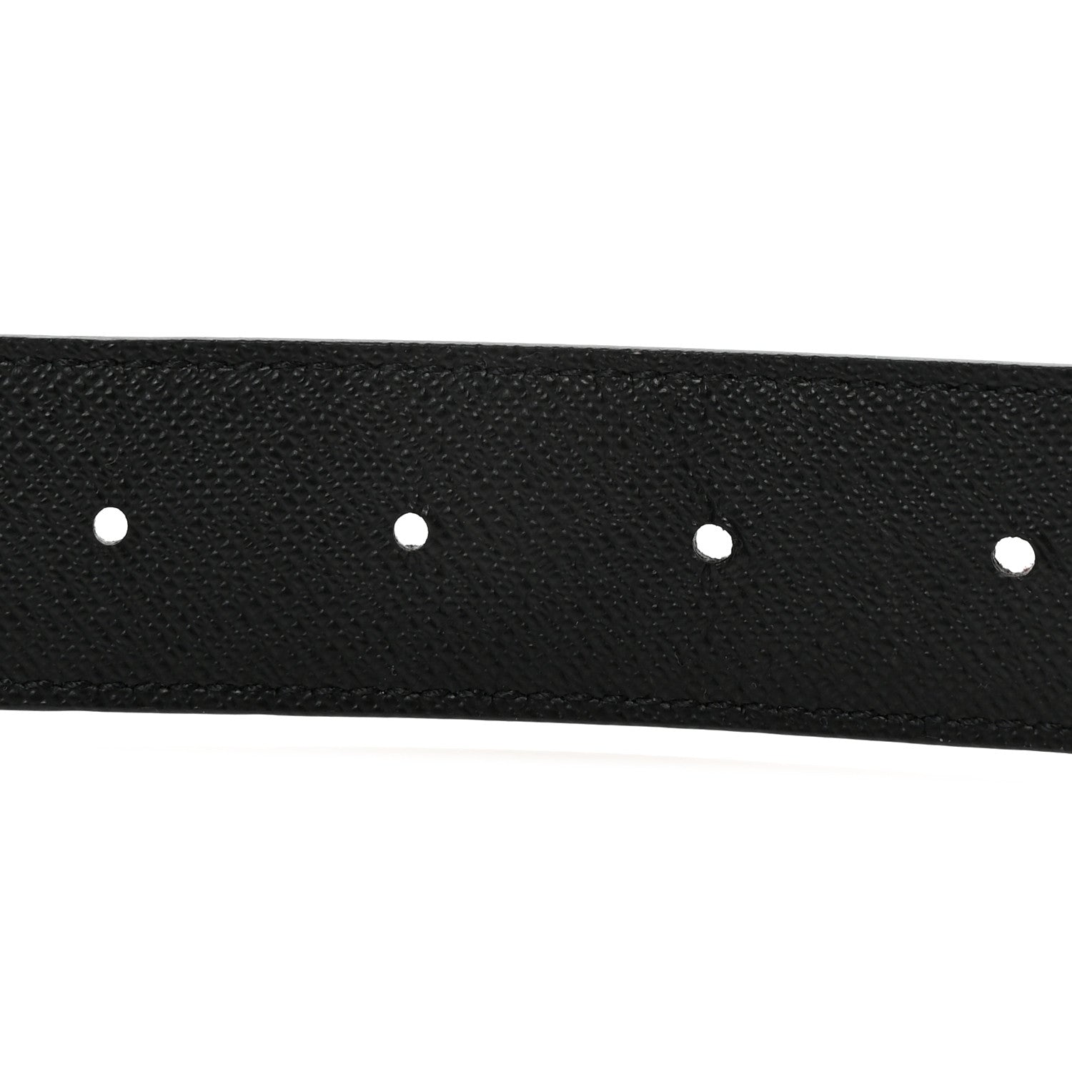 Louis Vuitton Calfskin Monogram 30mm LV Initiales Reversible Belt 90 36 Black 5 of 8