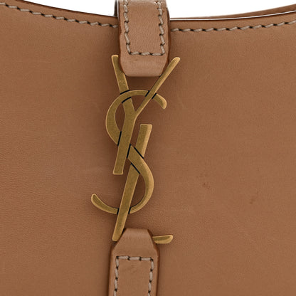 Saint Laurent Smooth Calfskin Le 5 A 7 Mini Hobo Vintage Brown 12 of 13