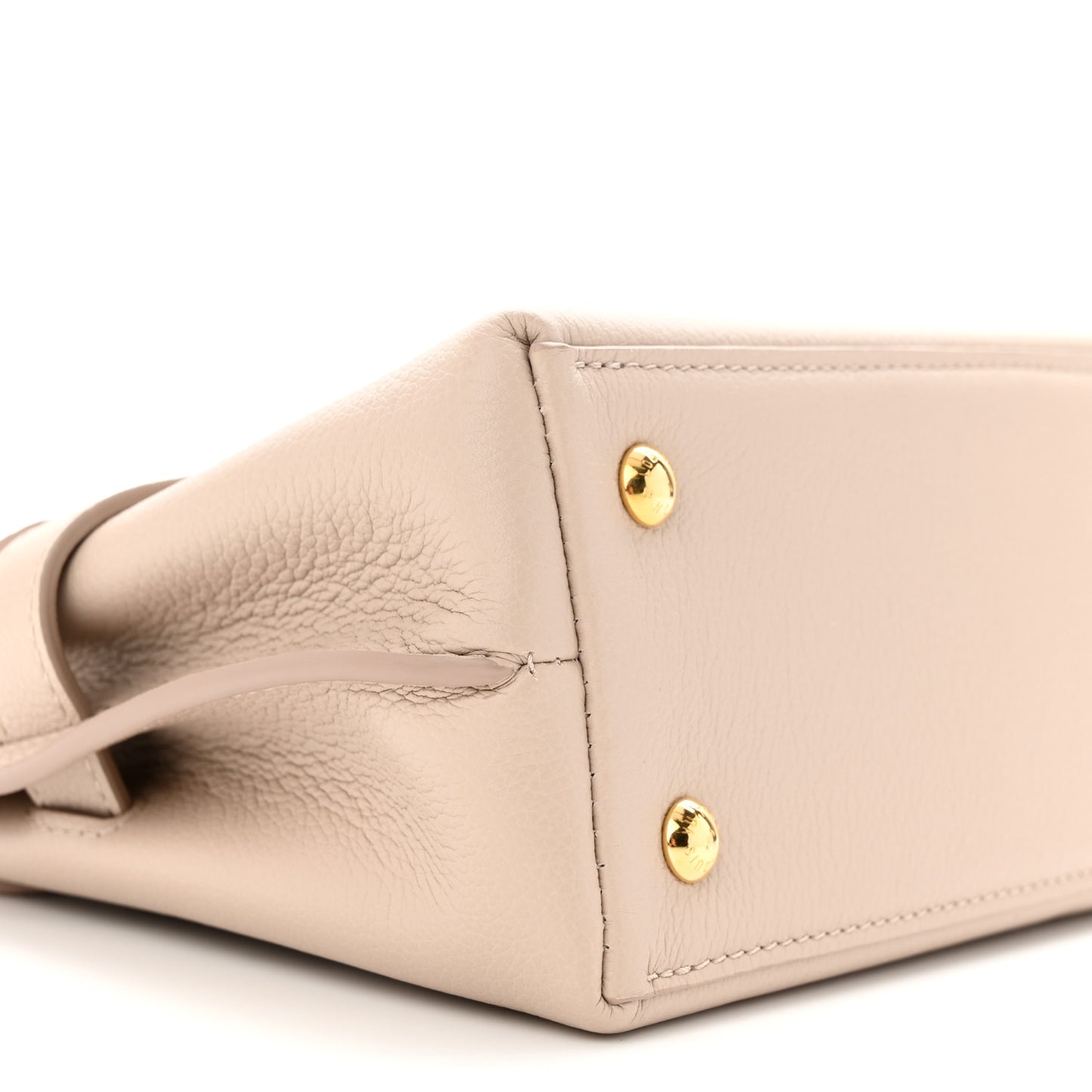 Soft Calfskin Mini Lockme Ever Greige