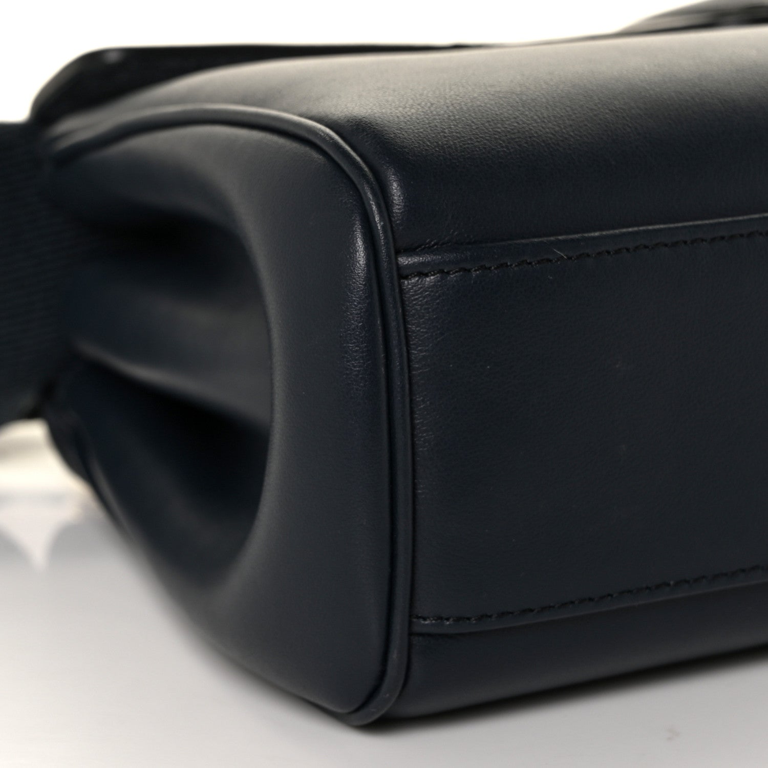 Celine Smooth Calfskin Teen Soft 16 Shoulder Bag Navy 7 of 8