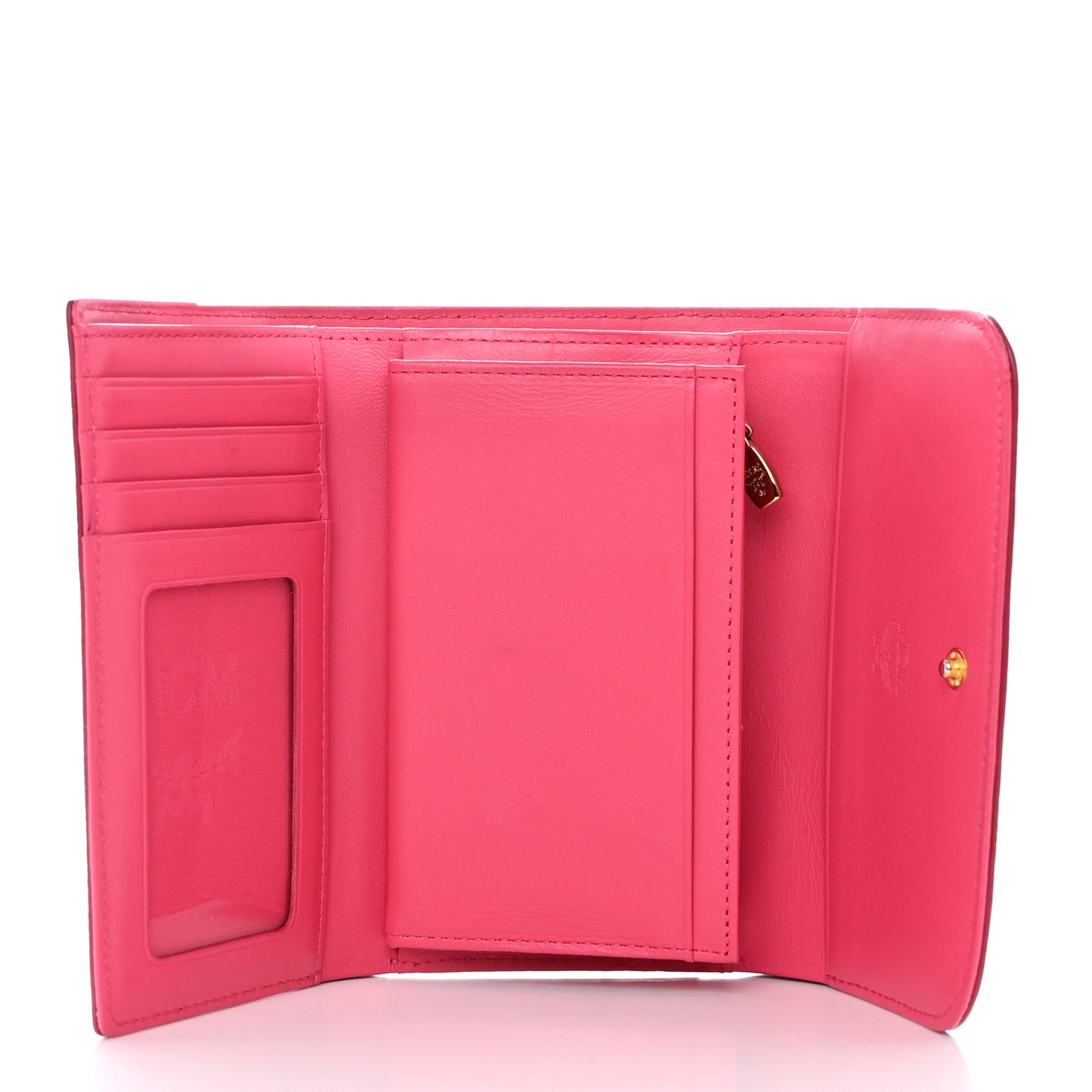Visetos Studded Compact Wallet Pink