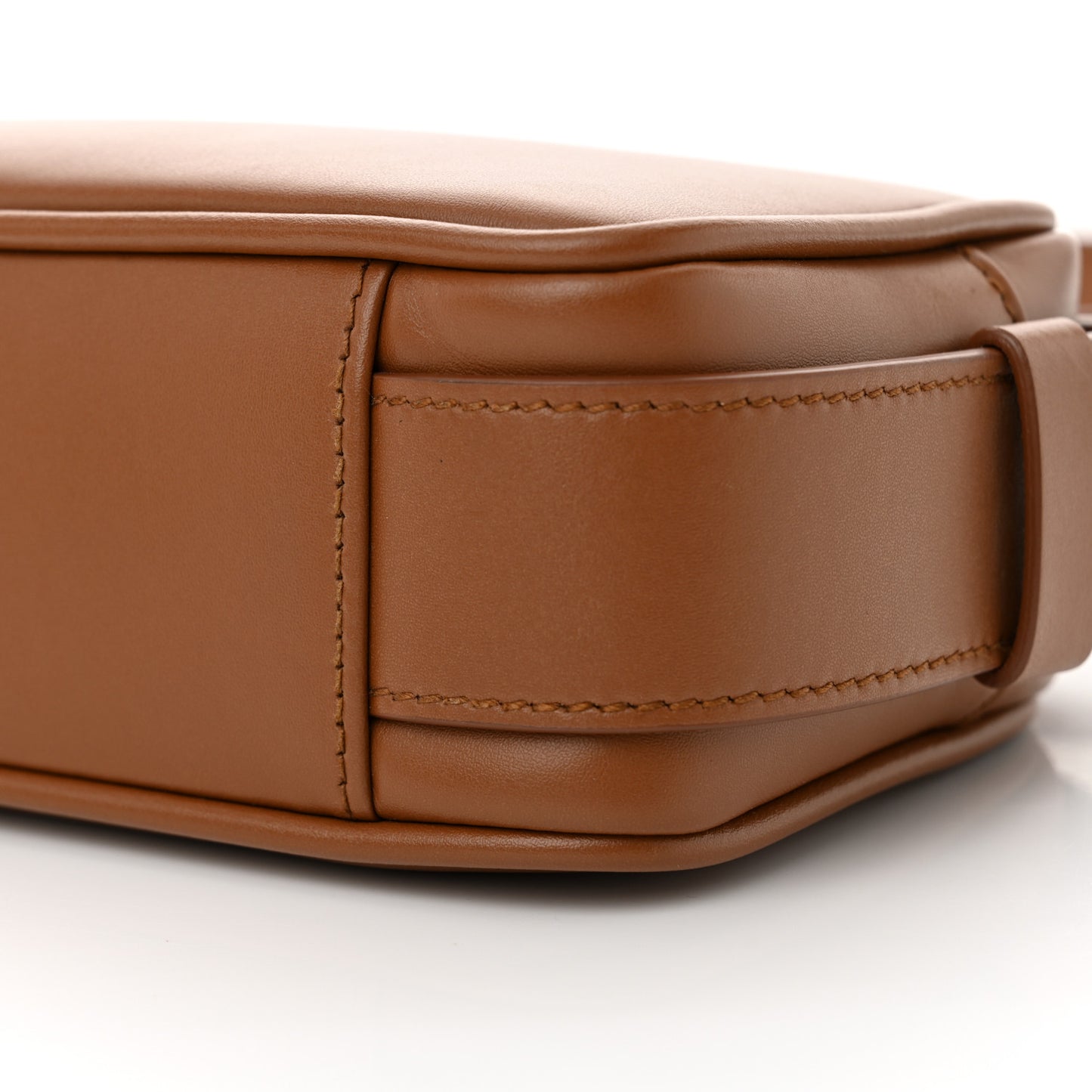 Soft Calf Softy Shoulder Bag Cognac