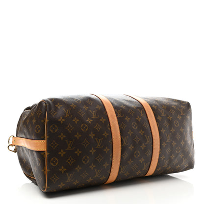 Louis Vuitton Monogram Keepall Bandouliere 50 3 of 12