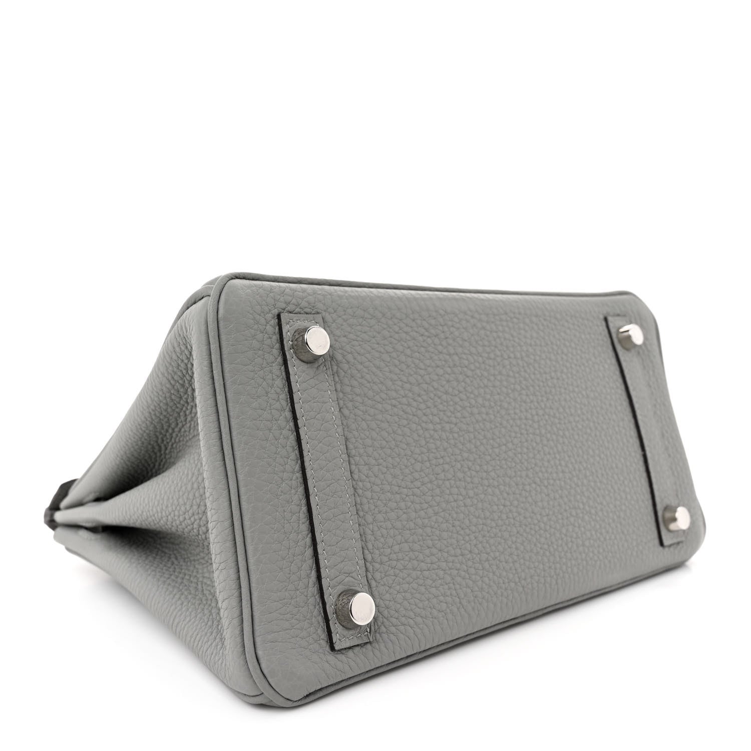 Hermes Togo Birkin 25 Gris Mouette 4 of 11