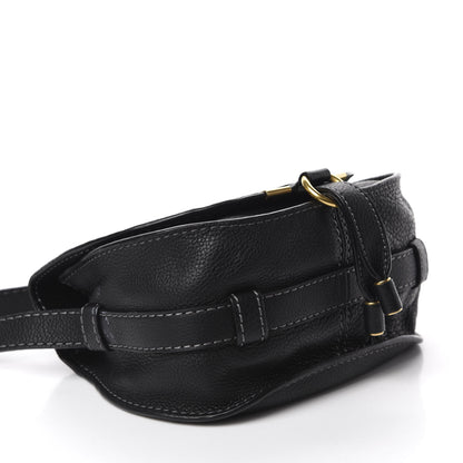 Chloe Calfskin Mini Marcie Round Crossbody Bag Black 4 of 10