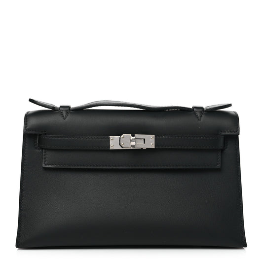 Swift Kelly Pochette Clutch Black
