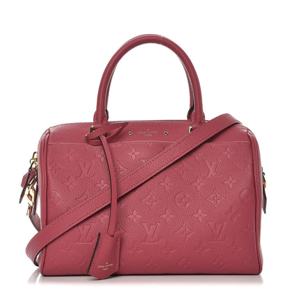 Louis Vuitton Empreinte Speedy Bandouliere 25 NM Rose Bruyere 1 of 8