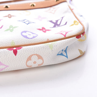 Louis Vuitton Monogram Multicolor Pochette Accessories White 12 of 14