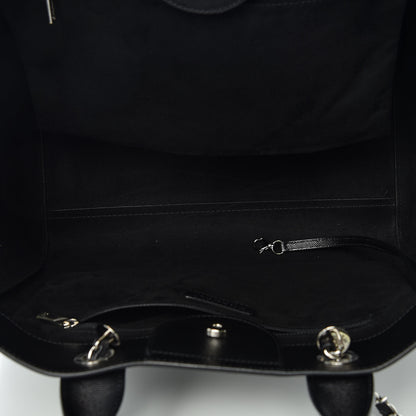 Chanel Caviar Large Studded Deauville Tote Black 5 of 10