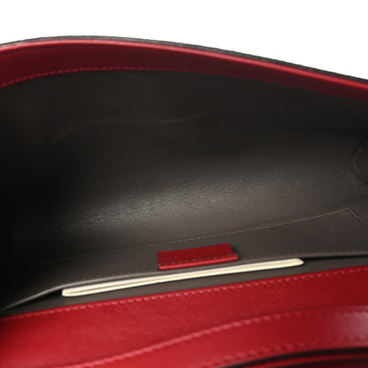 Gucci Snakeskin Small Zumi Shoulder Bag Hibiscus Red 6 of 12