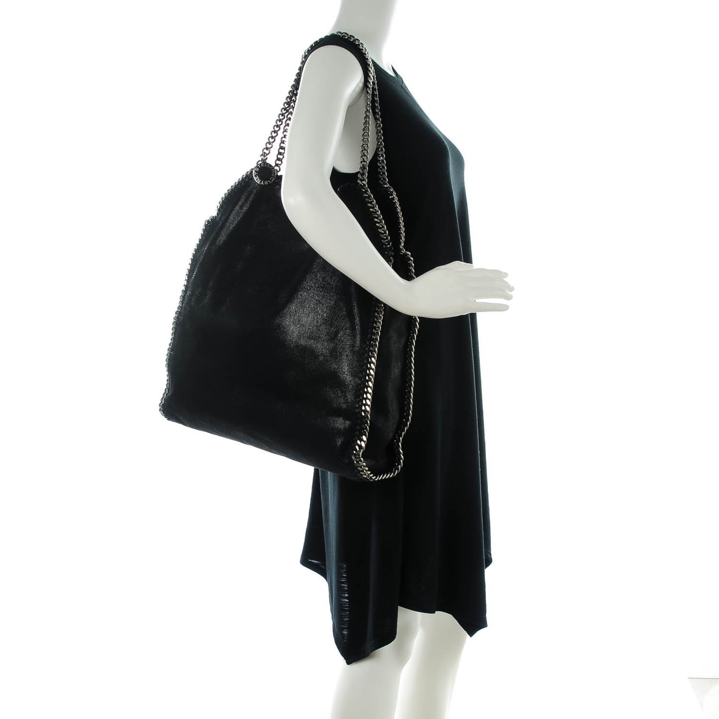 Shaggy Deer Big Falabella Tote Black